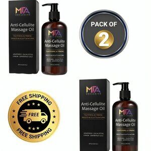 MFA Exclusive Anti-Cellulite Massage Oil 8oz | Firming & Tightening Body Oil